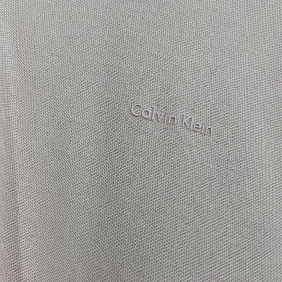 Calvin Klein men’s pastel pink polo tshirt medium - Picture 4 of 10